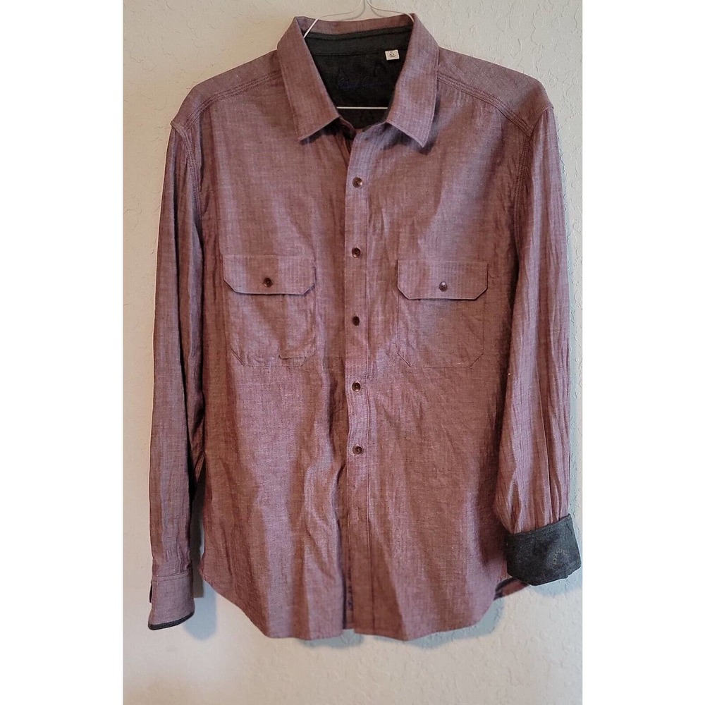 Robert Graham XL Long Sleeve Maroon